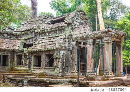 Ta Prohm temple in Angkor Wat Ta Prohm temple in Angkor Wat 68827864