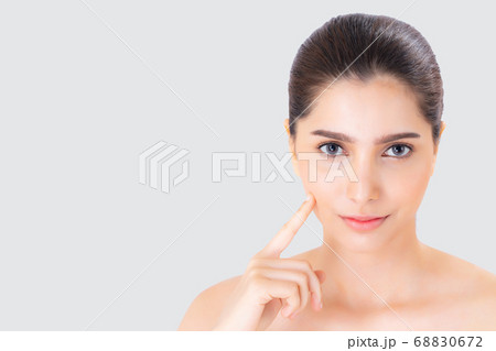 Beautiful woman asian makeup of cosmetic. 68830672