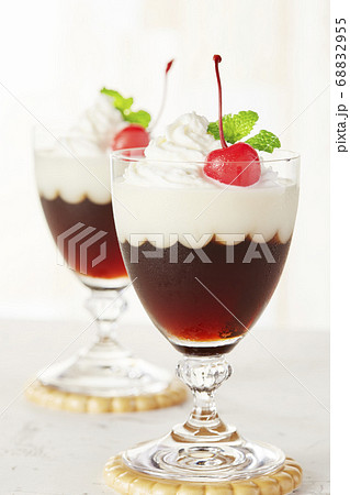 コーヒーゼリー 68832955