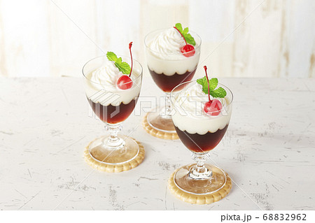 コーヒーゼリー 68832962