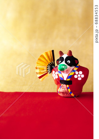 年賀2021・江戸張子 干支奴 丑 年賀2021・江戸張子 干支奴 丑 68834553