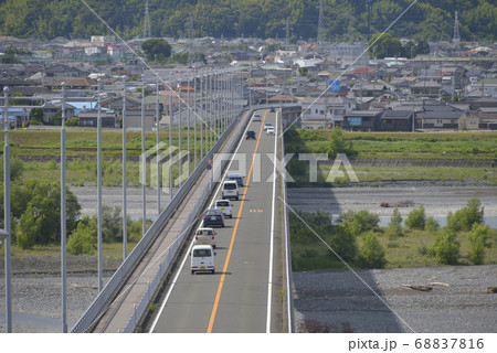 街にかかる橋_島田大橋 68837816