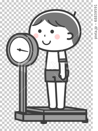 Body measurement/Boys riding on scales/2 colors 68839591