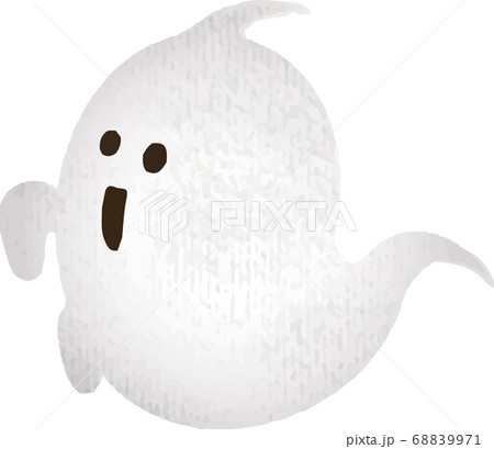 かわいいおばけ。イメージイラスト(ベクターデータ) かわいいおばけ。イメージイラスト(ベクターデータ) 68839971