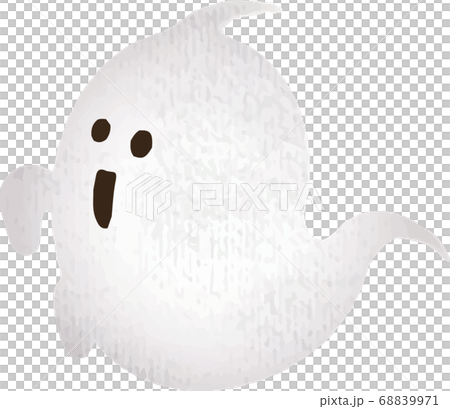 可愛的鬼圖像插圖（矢量數據） 68839971