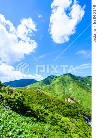 毛無峠の風景（毛無峠・破風岳・土鍋山を望む） 68840149