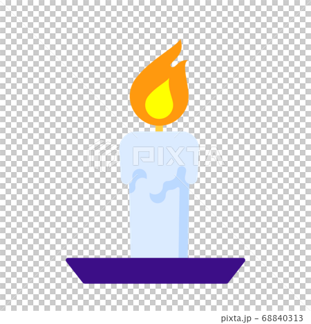 Candle icon illustration 68840313