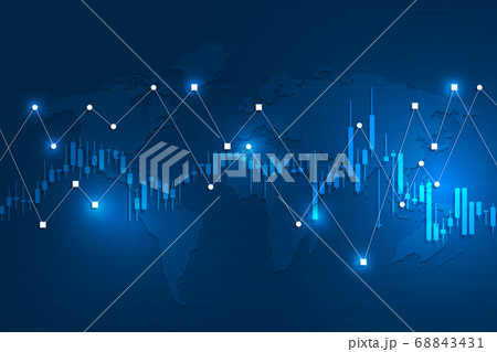 Stock exchange background Stock exchange background 68843431