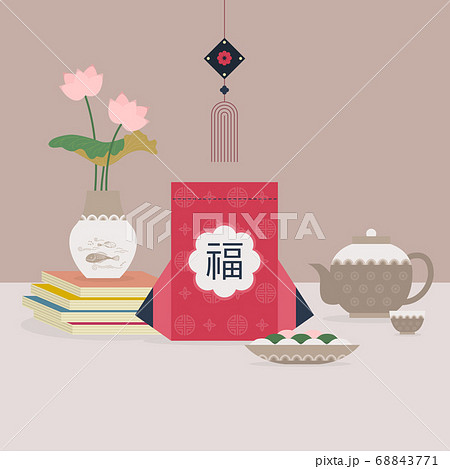 パターン 文様 祝日 68843771