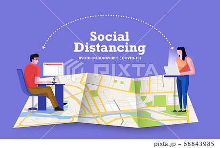 Covid-19 Social Distance 12 68843985