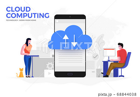 Cloud Computiong for Work from Home 05 Cloud Computiong for Work from Home 05 68844038