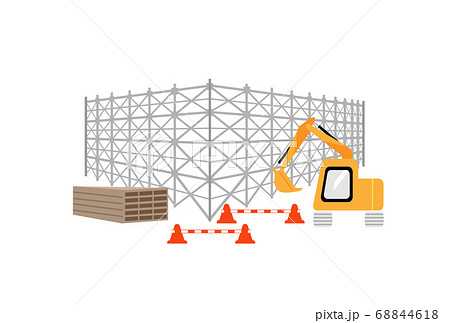 工事現場 工事現場 68844618