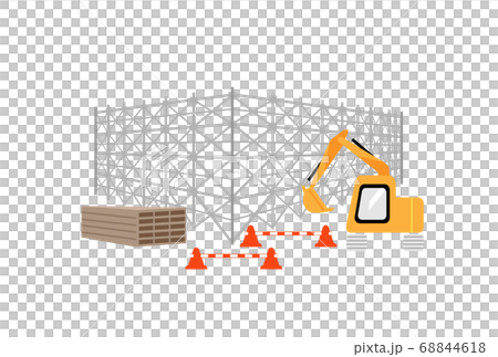 工事現場 工事現場 68844618