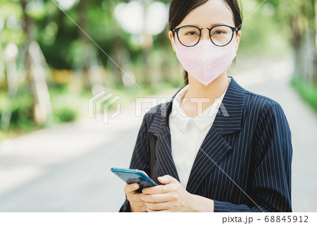 Virus, face mask, protection 68845912