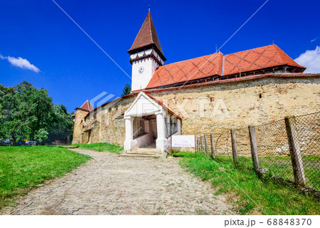 Mesendorf fortified church, Transylvania, Romania Mesendorf fortified church, Transylvania, Romania 68848370