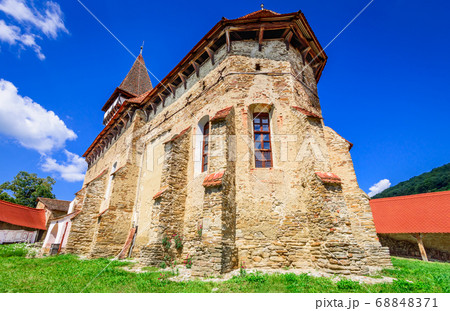 Mesendorf fortified church, Transylvania, Romania Mesendorf fortified church, Transylvania, Romania 68848371