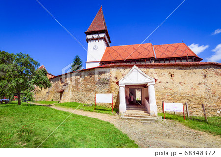 Mesendorf fortified church, Transylvania, Romania 68848372