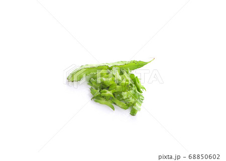 winged bean on white background winged bean on white background 68850602