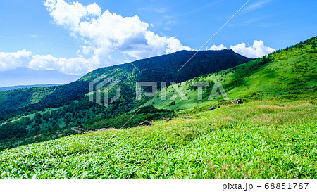 毛無峠の風景（毛無峠から土鍋山を望む） 68851787