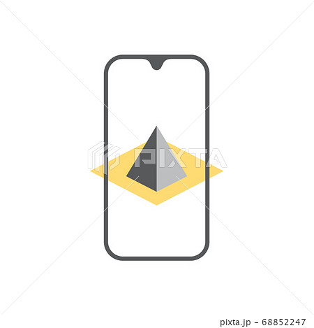 Augmented reality icon design template vector Augmented reality icon design template vector 68852247