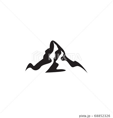 Mountain icon design template vector isolated Mountain icon design template vector isolated 68852326