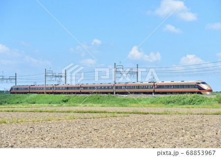 東武鉄道　東武日光線　新古河－栗橋　100系　103F編成　スペーシア 68853967