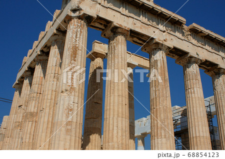 Parthenon temple in Acropolis Hill in Athens, Greece Parthenon temple in Acropolis Hill in Athens, Greece 68854123
