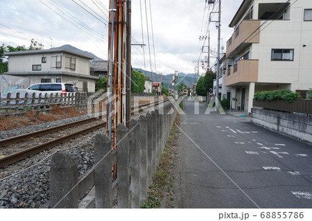 線路と道 線路と道 68855786