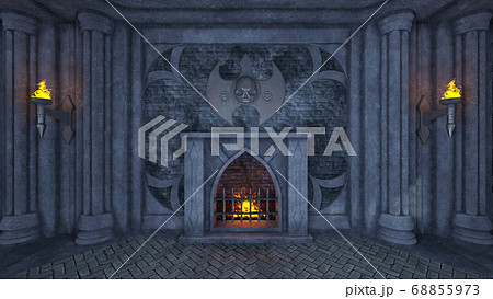 遺跡のイラスト素材