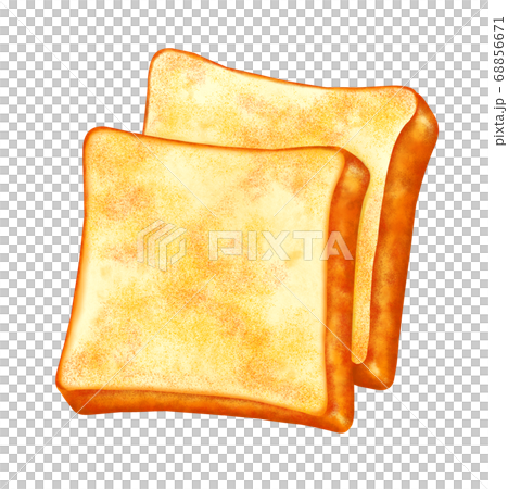 Toast (square bread) without main line 68856671