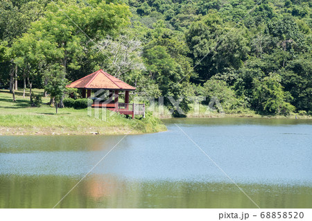 Small pavilion with the terrace near the 68858520