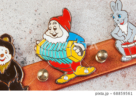 Vintage children coat rack 68859561