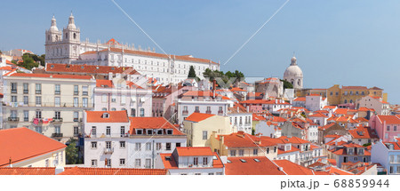 Lisbon, Portugal. Cityscape of Alfama 68859944