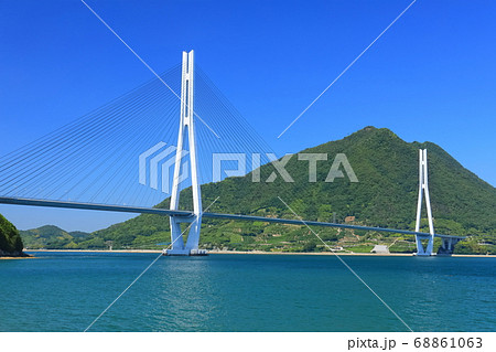 【愛媛県】初夏の多々羅大橋 【愛媛県】初夏の多々羅大橋 68861063