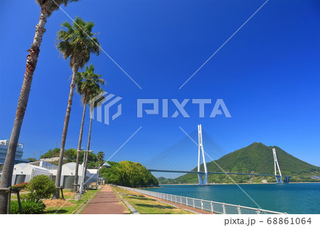 【愛媛県】初夏の多々羅大橋 68861064