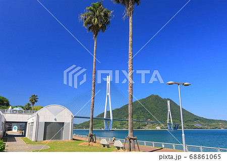 【愛媛県】初夏の多々羅大橋 68861065