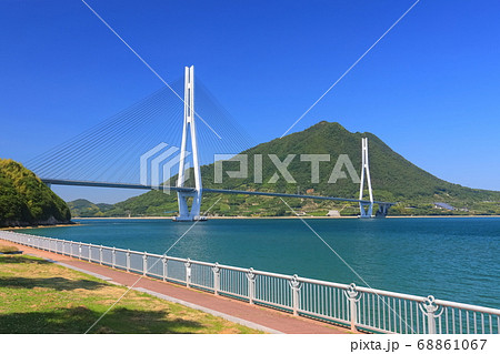 【愛媛県】初夏の多々羅大橋 68861067