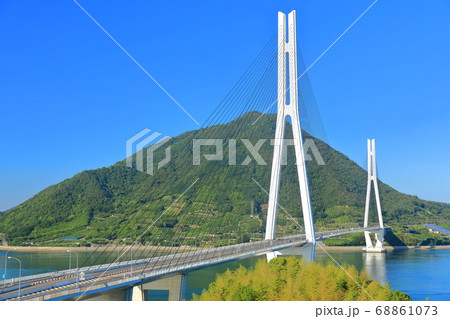 【愛媛県】初夏の多々羅大橋 68861073