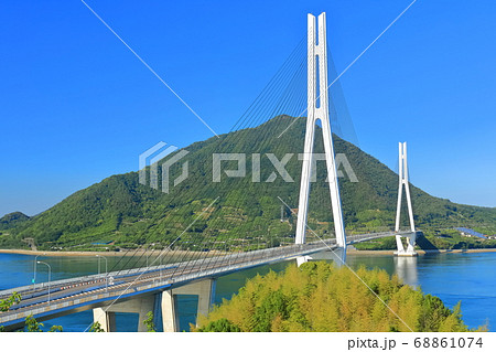 【愛媛県】初夏の多々羅大橋 68861074