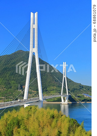 【愛媛県】初夏の多々羅大橋 68861079
