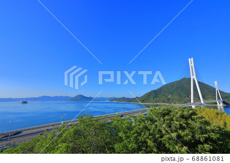 【愛媛県】初夏の多々羅大橋 68861081