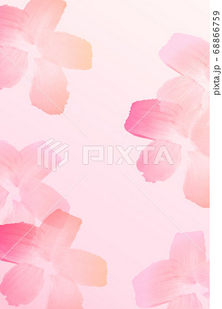 桜 和柄 年賀状 背景のイラスト素材