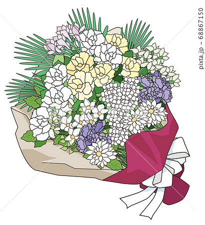 花束イラストのイラスト素材 [68867150] - PIXTA