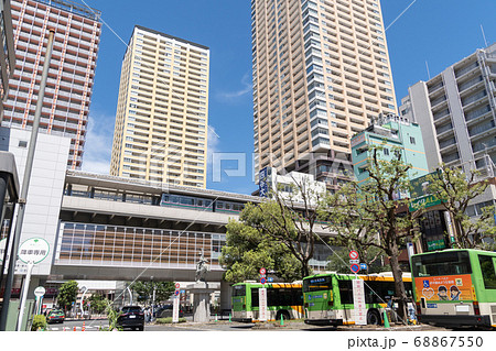 駅前風景　日暮里駅 68867550