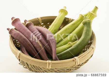 2種類のオクラの盛り合わせ 68867569