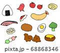 お弁当のおかず 68868346