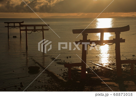 海中鳥居 大漁神社 海中鳥居 大漁神社 68871018