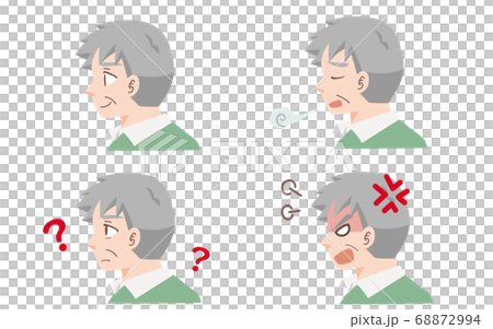 中年男子麵部表情圖 68872994