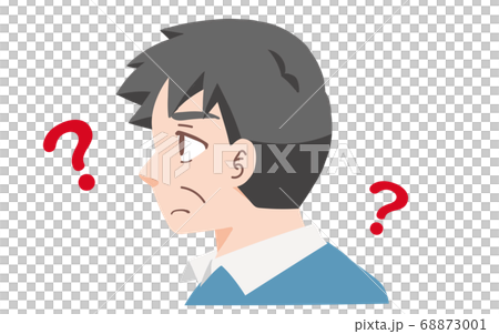 中年男子麵部表情圖 中年男子麵部表情圖 68873001