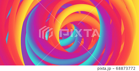 Colorful background rainbow design swirl curve 68873772